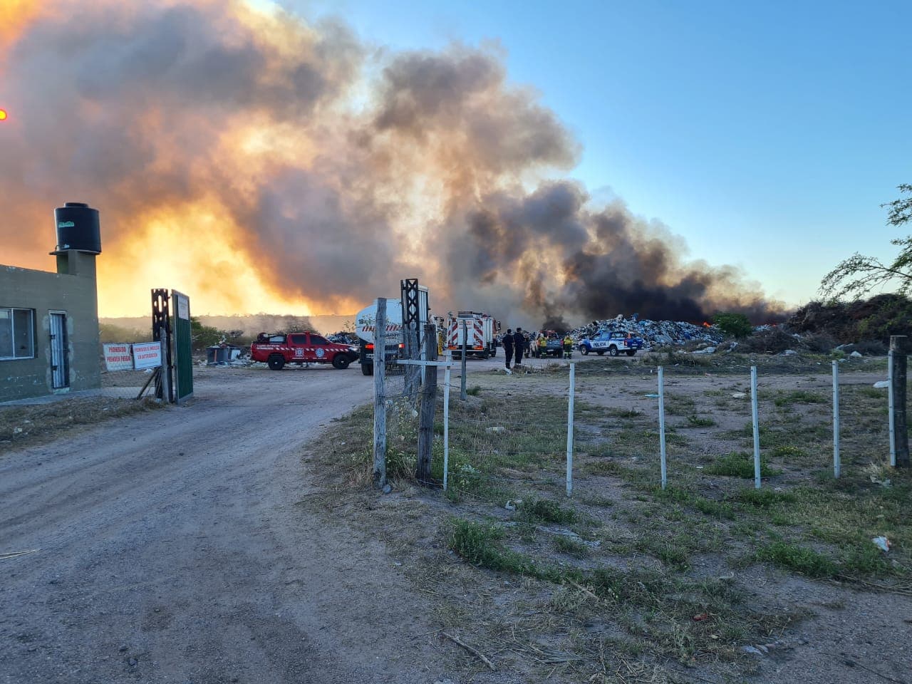 11 de noviembre: Se cumple un año del incendio del basural